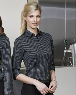 Reno Stripe 3/4 Shirt, Ladies